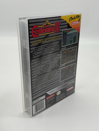 Super Castlevania IV Super Nintendo SNES NTSC-U/C Very Good Manual + Cartridge