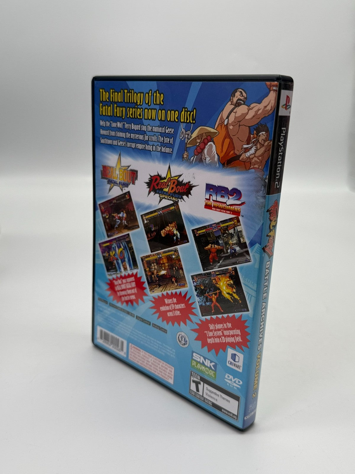 Fatal Fury Battle Archives Volume 2 Sony Playstation 2  NTSC-U/C Neuwertig