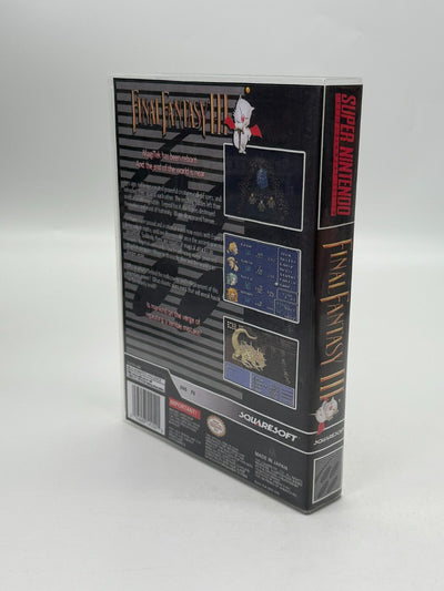 Final Fantasy III Super Nintendo SNES NTSC-U/C guter Zustand Modul + Anleitung