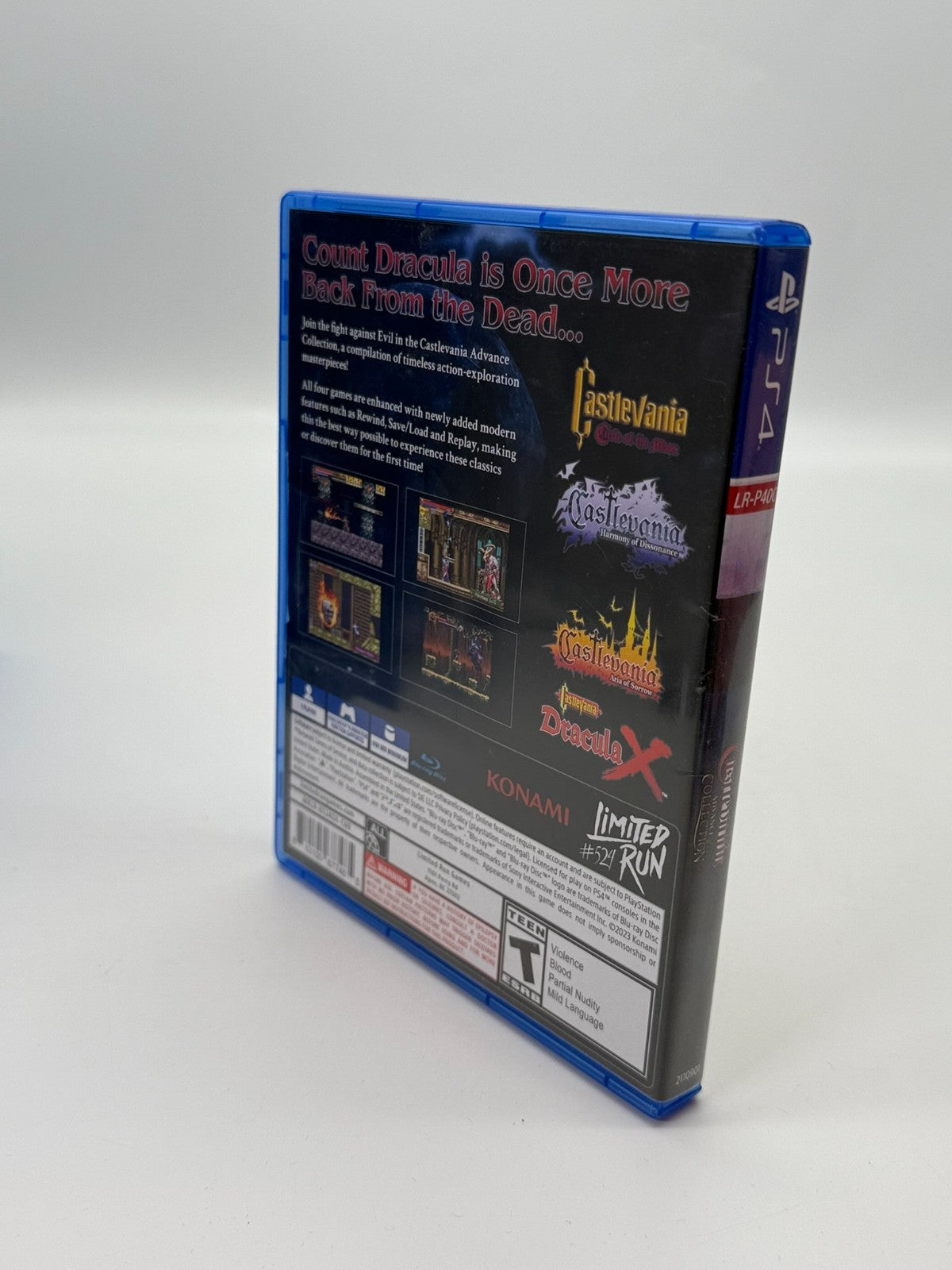 Castlevania Avance Collection Sony Playstation 4 Sehr guter Zustand CIB OVP
