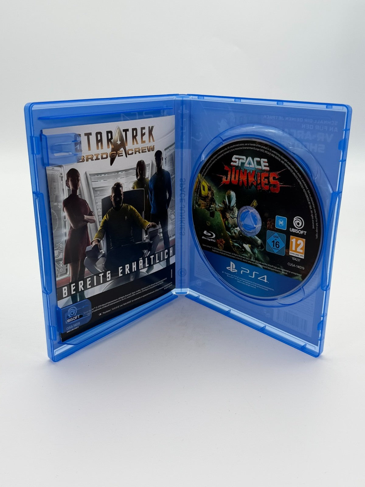 Space Junkies Sony Playstation 4 guter Zustand CIB OVP