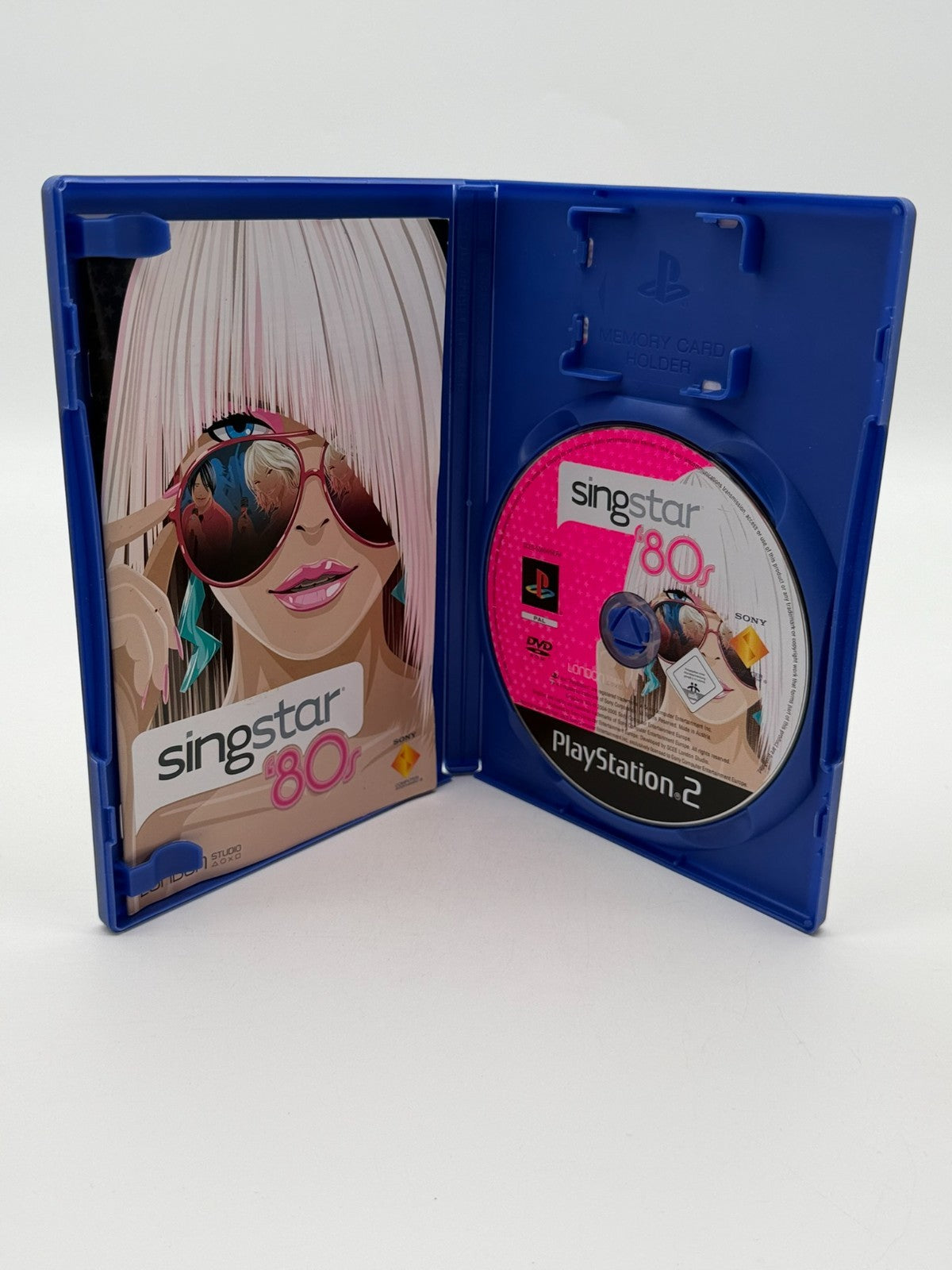 SingStar 80s Sony Playstation 2 bon état CIB OVP