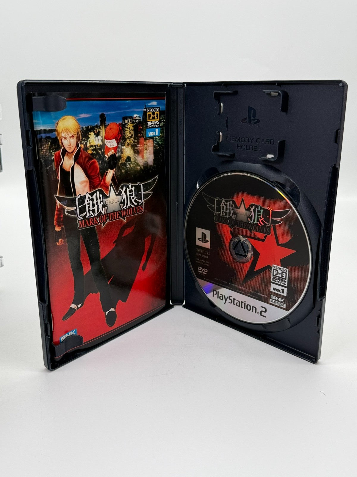 Garou Mark of the Wolves Sony Playstation 2 NTSC-J Très bon état CIB OVP