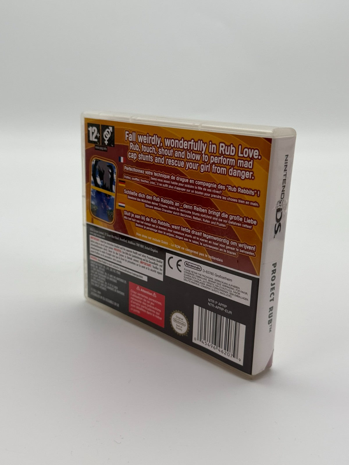 Project Rub Nintendo DS guter Zustand CIB OVP