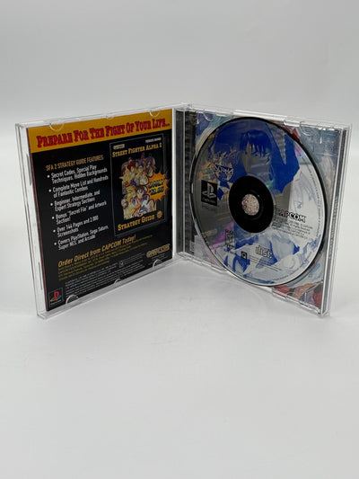 Street Fighter Alpha 2 Sony Playstation 1 NTSC-U/C bon état CIB OVP