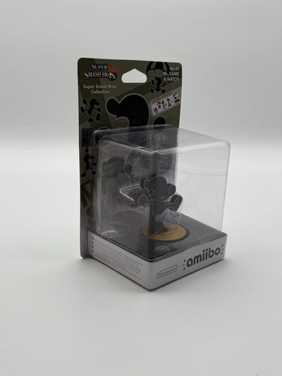 Super Smash Bros. Mr. Game & Watch Nº 45 Amiibo 3DS Wii U Switch Neuf Jamais utilisé