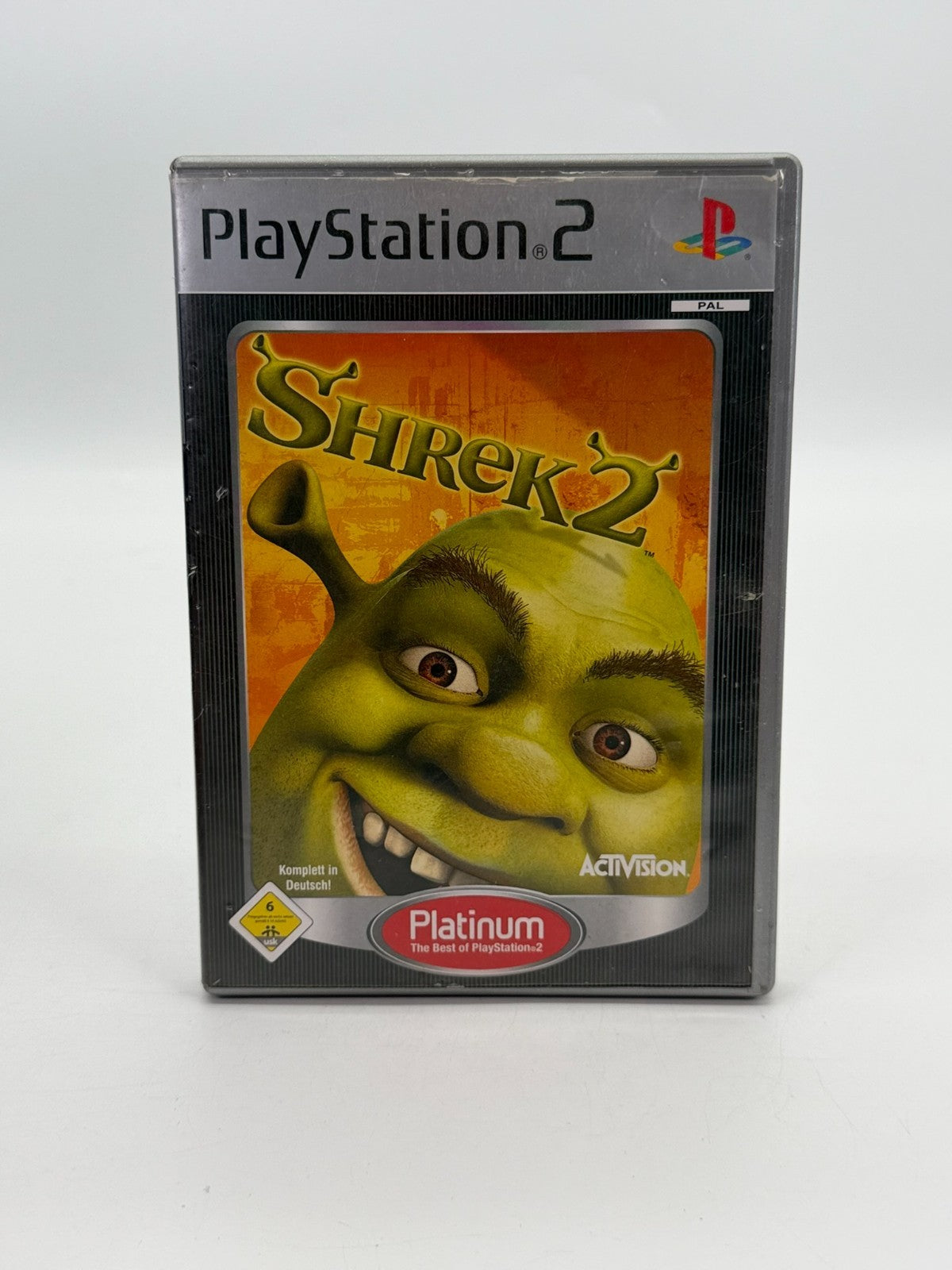 Shrek 2 Sony Playstation 2 Akzeptabler Zustand OVP