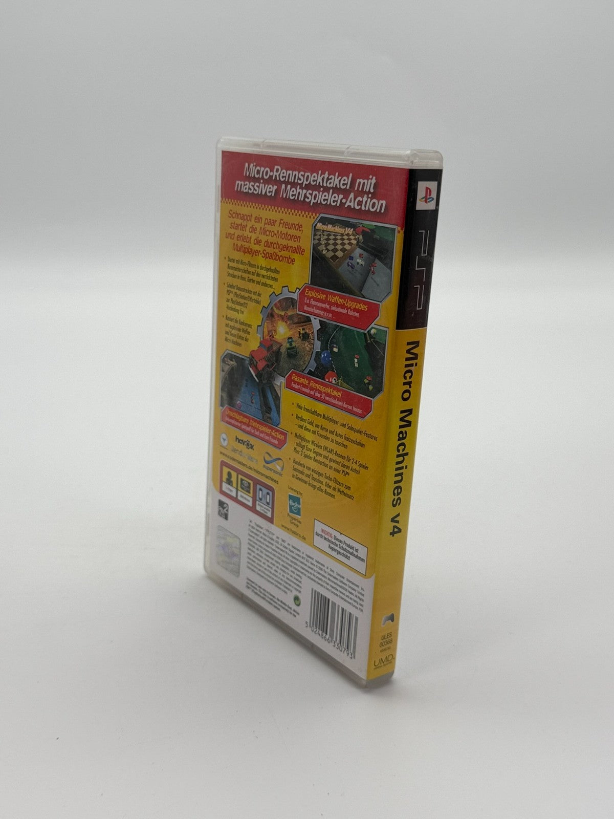Micro Machines v4 Sony PSP Sehr guter Zustand CIB OVP