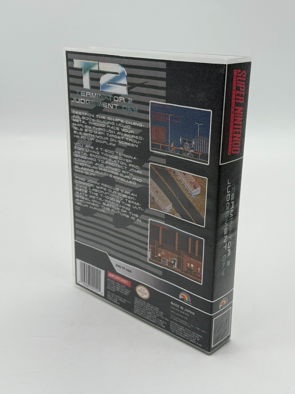 Terminator 2 Judgement Day Super Nintendo SNES NTSC-U/C bon état