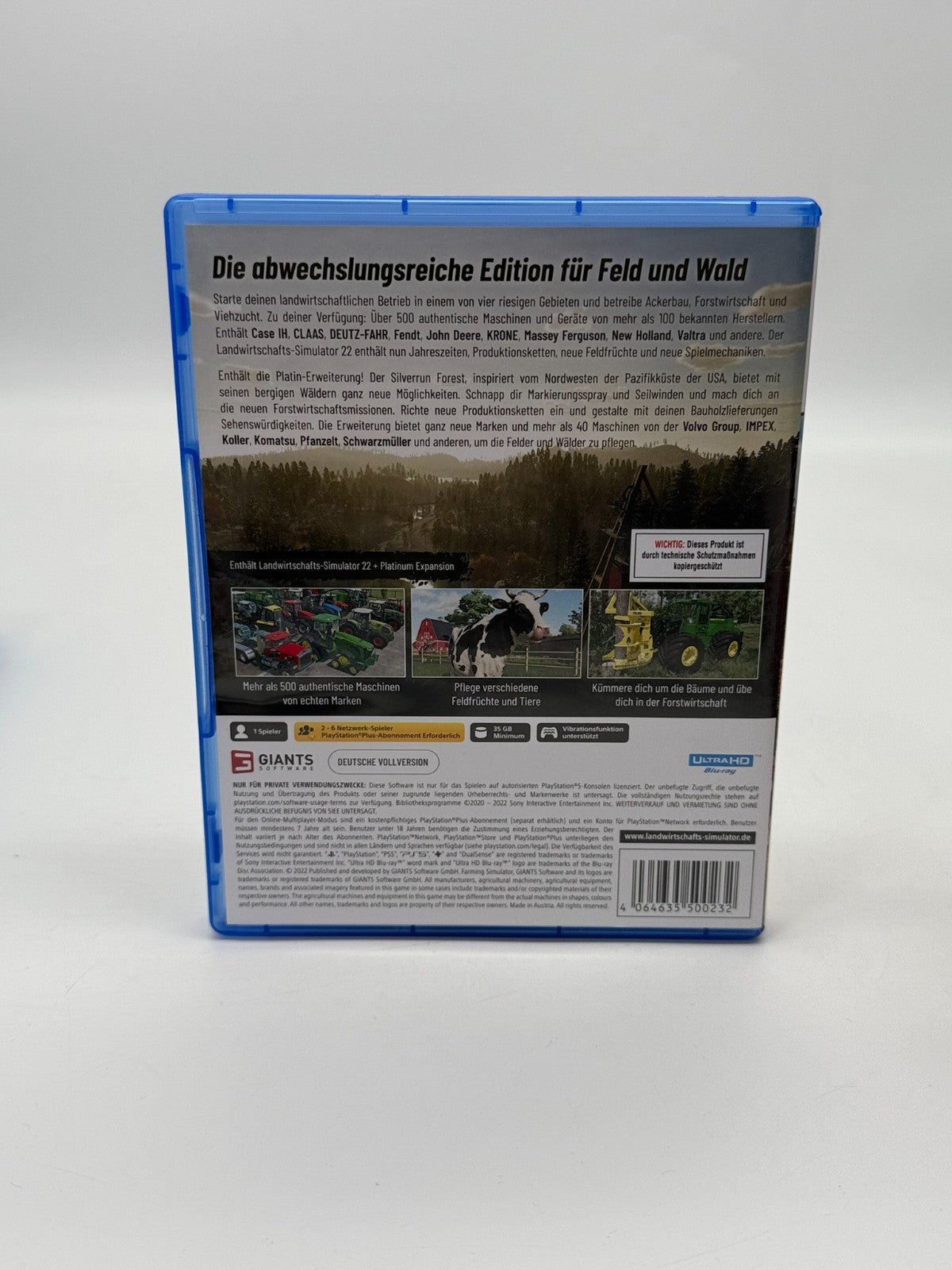 Farming Simulator 22 Platinum Edition Sony Playstation 5 Very Good CIB