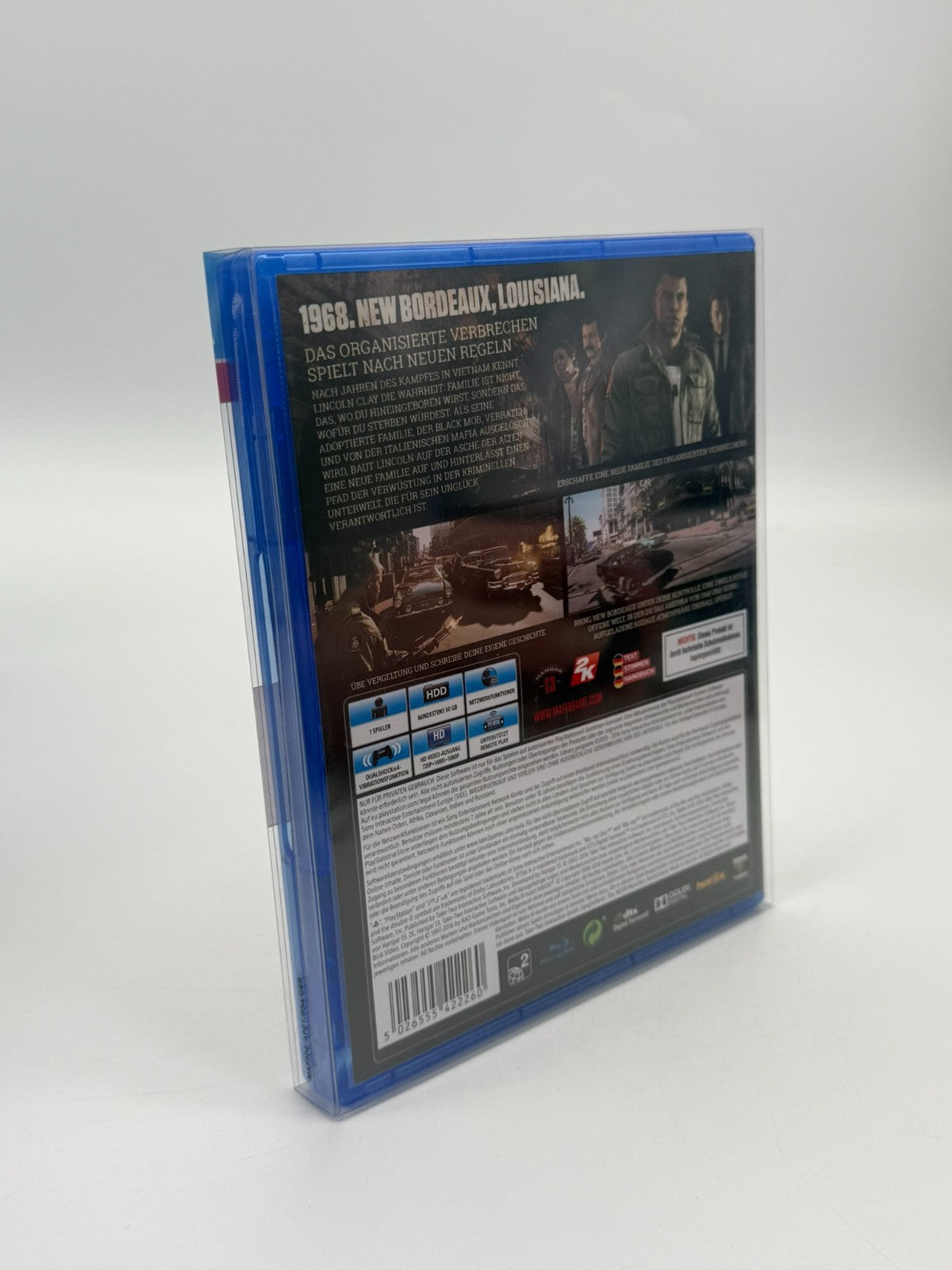 Mafia III Deluxe Edition Sony Playstation 4 Très bon état CIB OVP