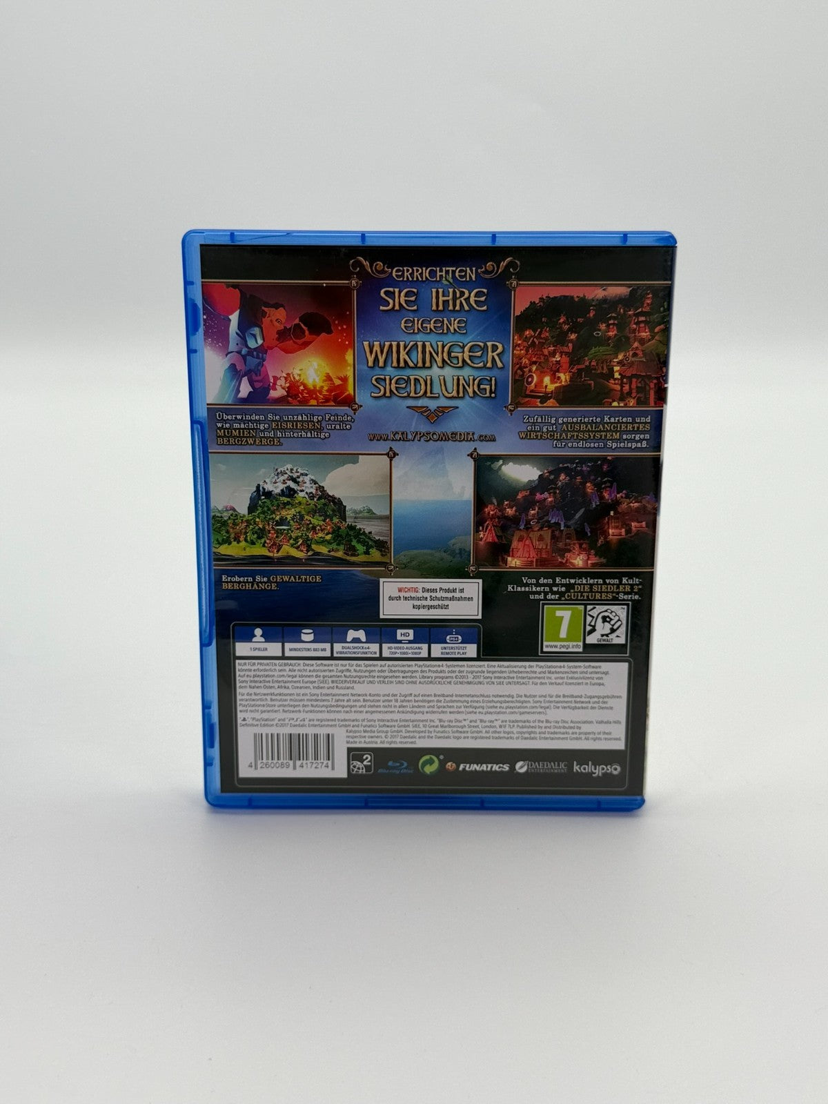 Valhalla Hills Definitive Edition Sony Playstation 4 good condition original packaging