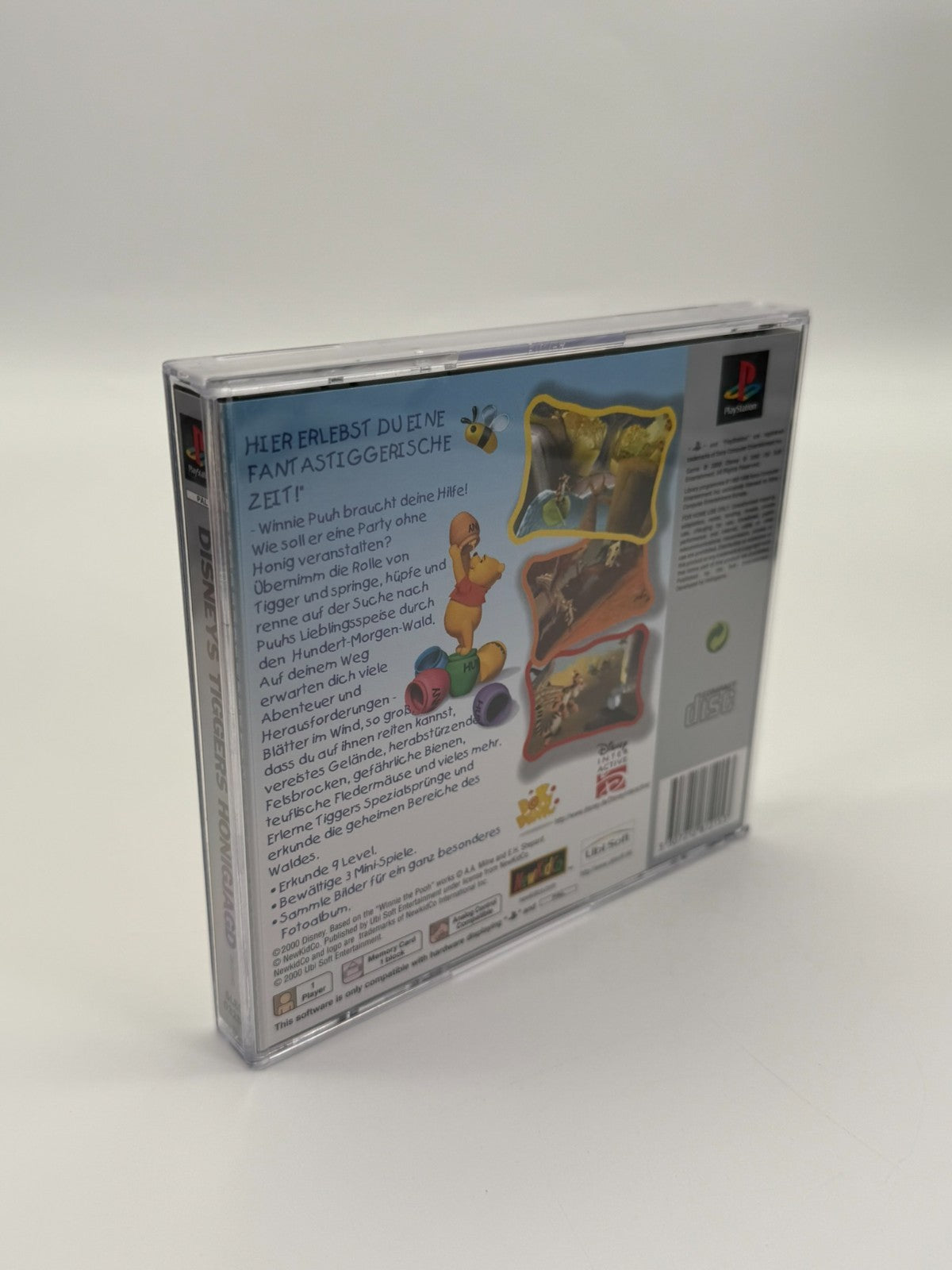 Disneys Tiggers Honigjagd Sony Playstation 1 Neuwertiger Zustand CIB