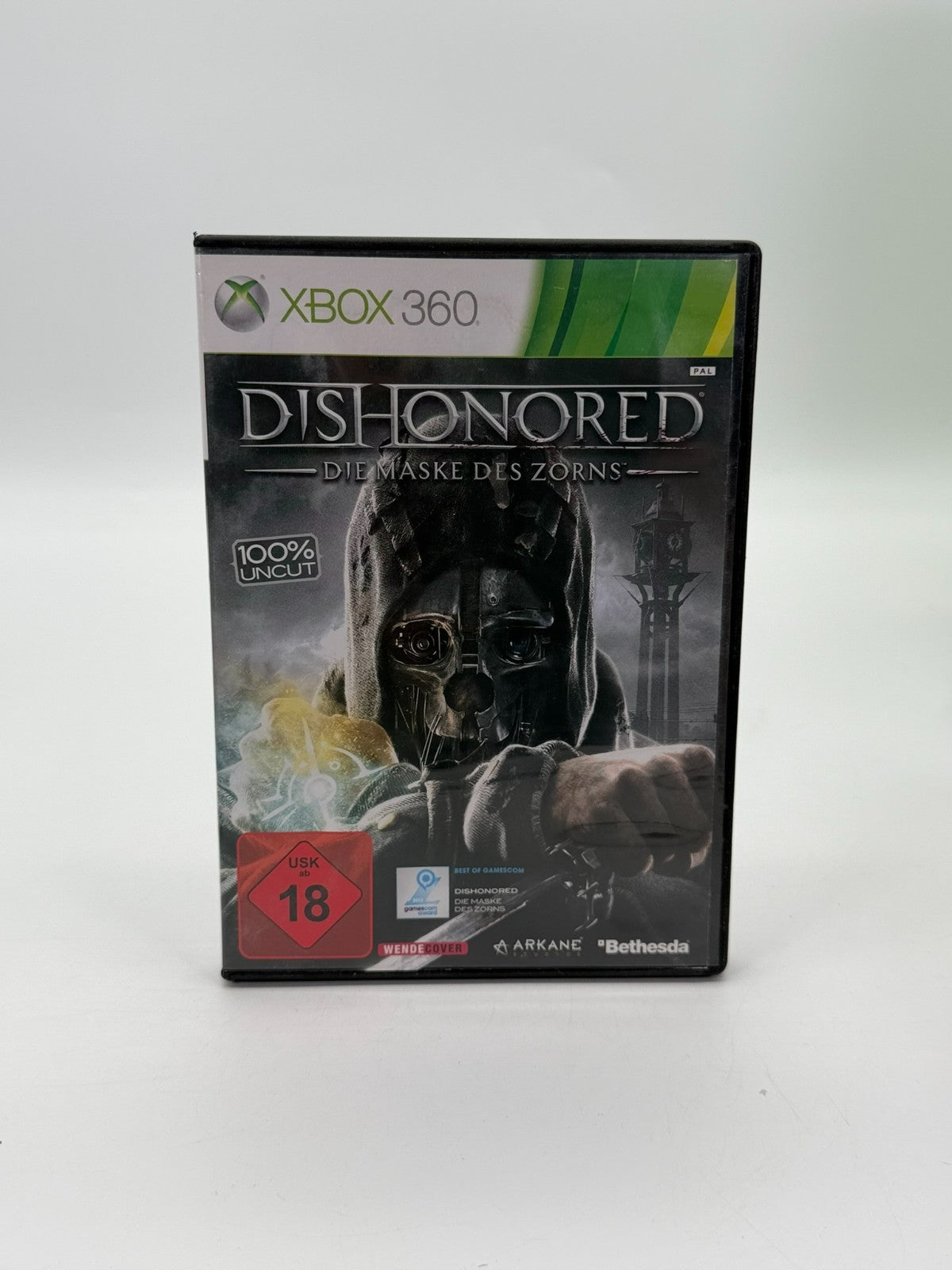 Dishonored The Mask of Wrath Microsoft Xbox 360 good condition CIB OVP