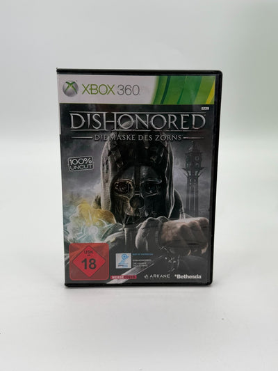 Dishonored Die Maske Des Zorns Microsoft XBox 360 guter Zustand CIB OVP