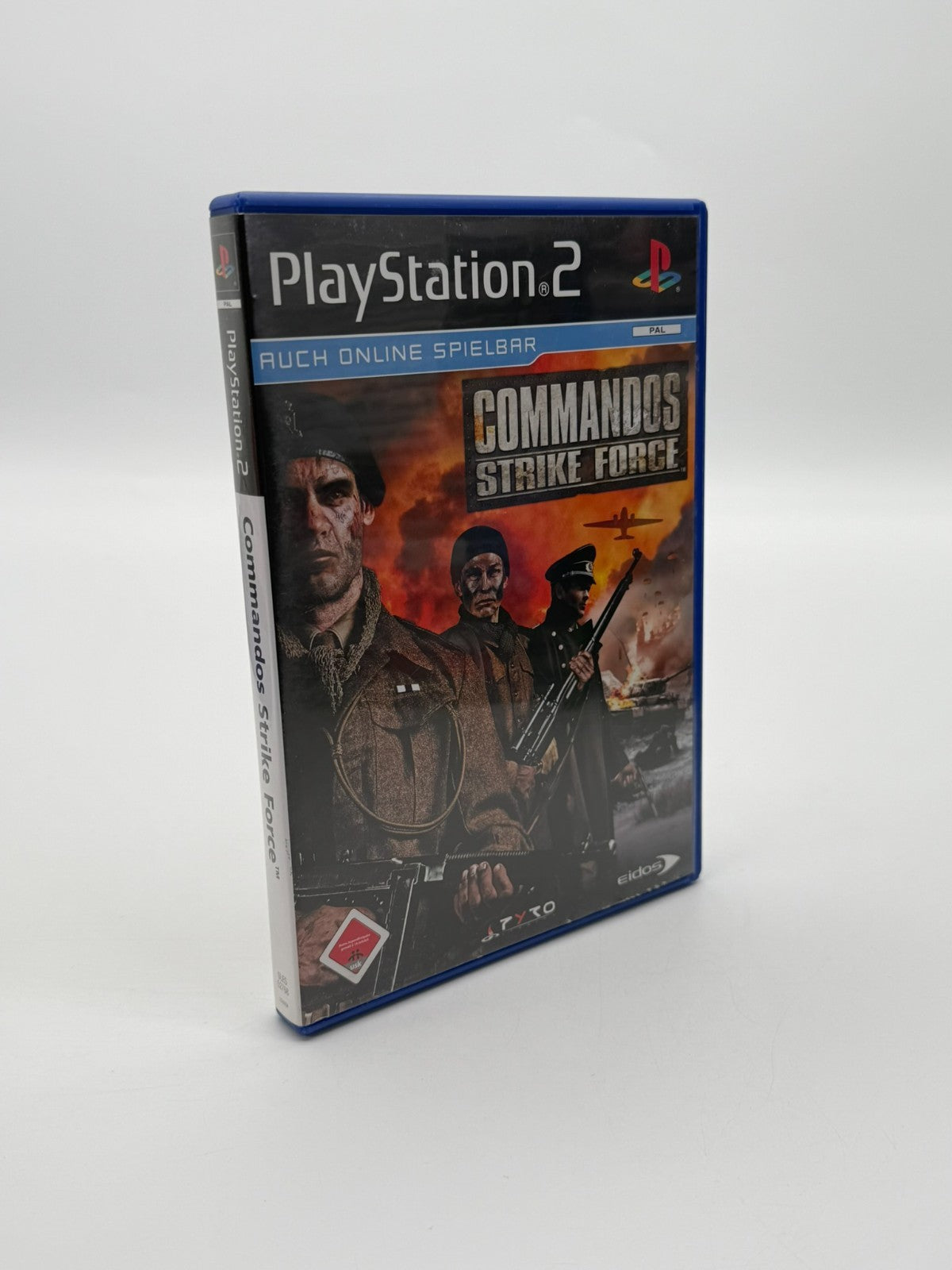 Commandos Strike Force Sony Playstation 2 bon état CIB OVP
