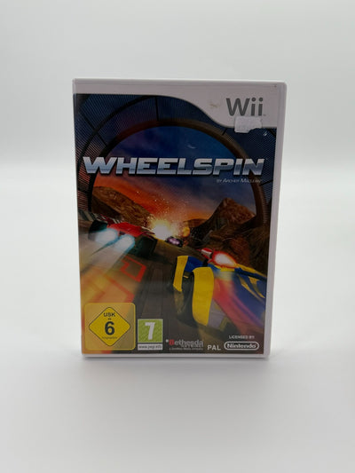 Wheelspin By Archer Maclean Nintendo Wii Sehr guter Zustand CIB OVP