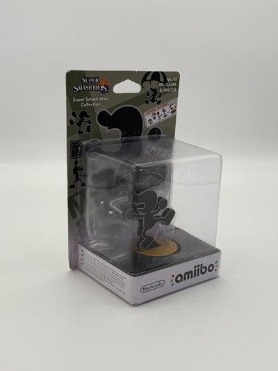 Super Smash Bros. Mr. Game & Watch Amiibo Scellé Neuf & Jamais Utilisé CIB OVP