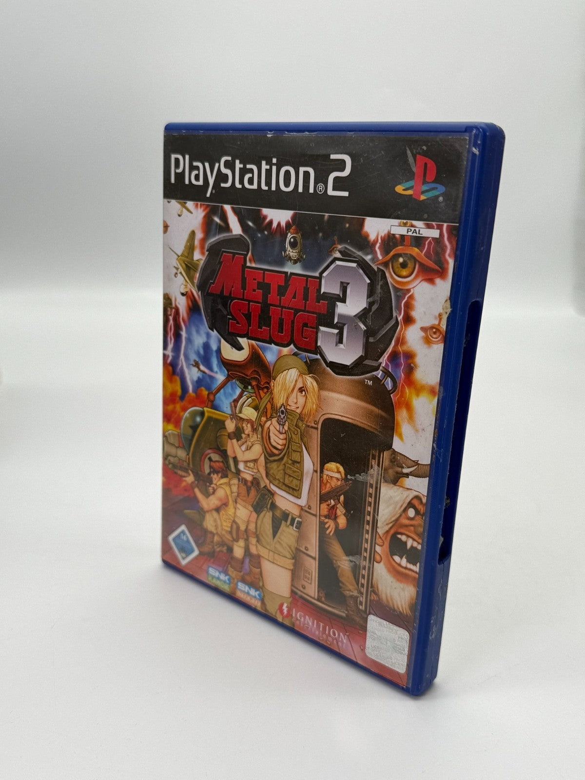 Metal Slug 3 Sony Playstation 2 Sehr guter Zustand CIB OVP