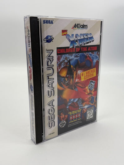 X-Men Children Of The Atom Sega Saturn NTSC-U/C guter Zustand CIB OVP Long Box