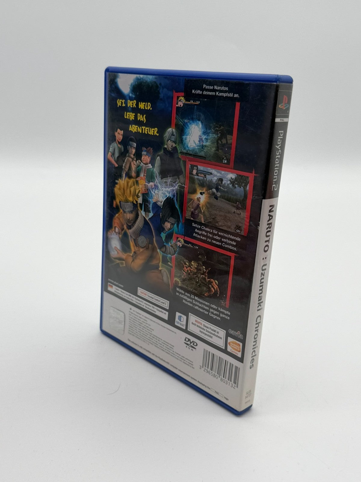 Naruto Uzumaki Chronicles Sony Playstation 2 good condition CIB OVP