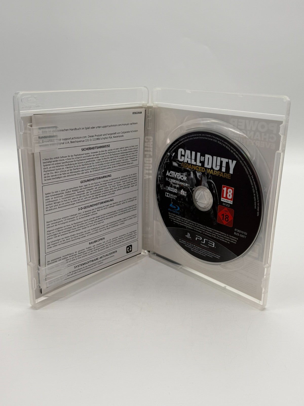 Call Of Duty Advanced Warfare Sony Playstation 3 Sehr guter Zustand CIB OVP