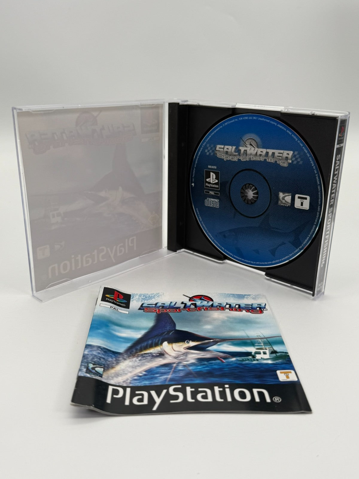 Saltwater Sportfishing Sony Playstation 1 bon état CIB