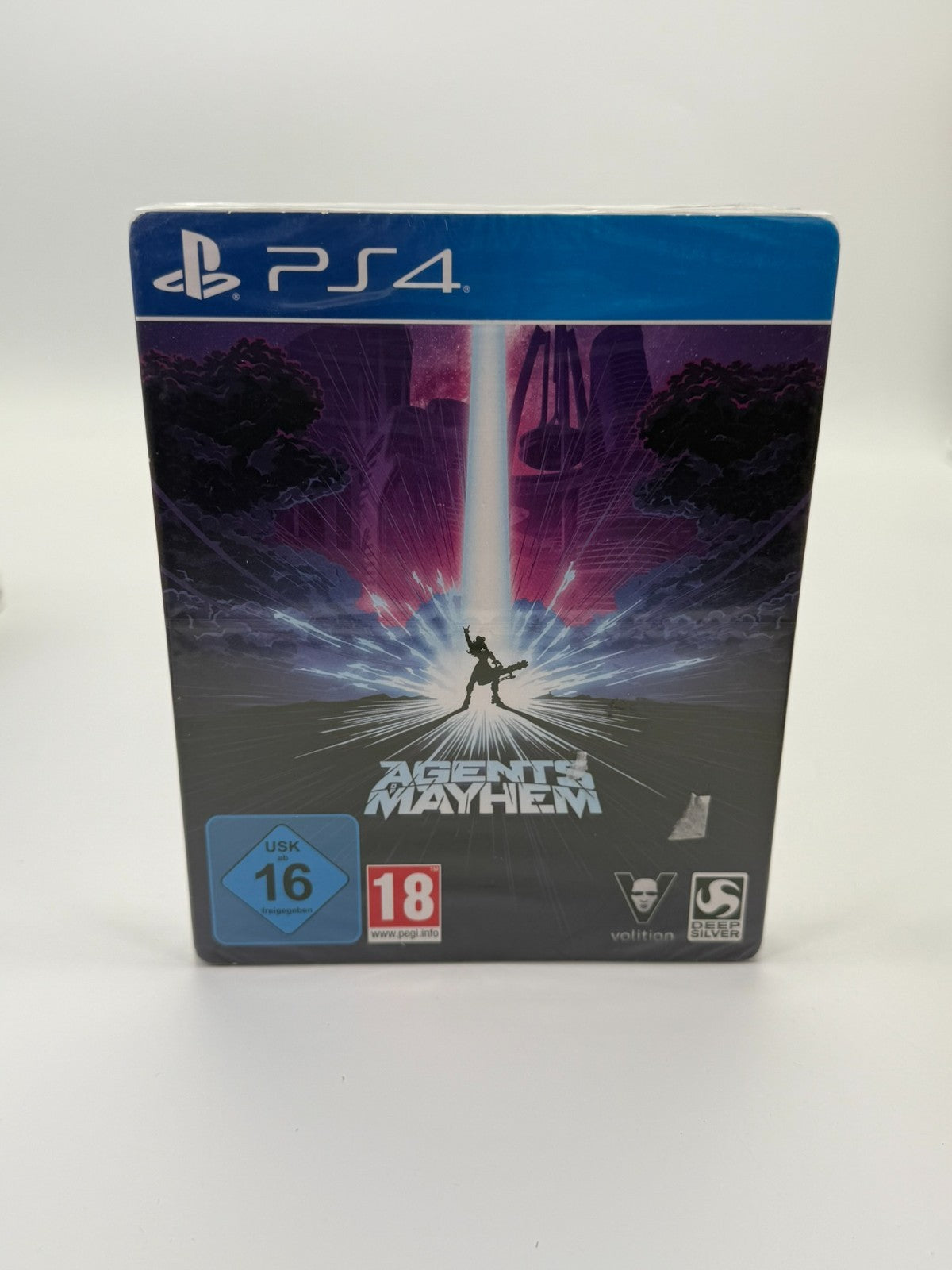 Agents of Mayhem Steelbook Edition Sony Playstation 4 Factory Sealed CIB OVP