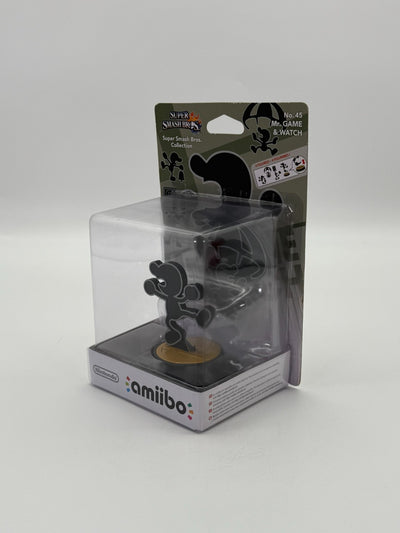 Super Smash Bros. Mr. Game & Watch Amiibo Scellé Neuf & Jamais Utilisé CIB OVP