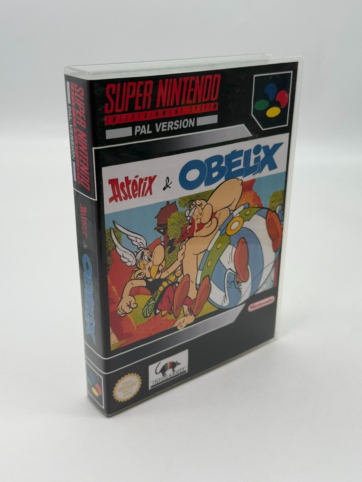 Asterix & Obelix Super Nintendo SNES PAL Good - Very Good Condition