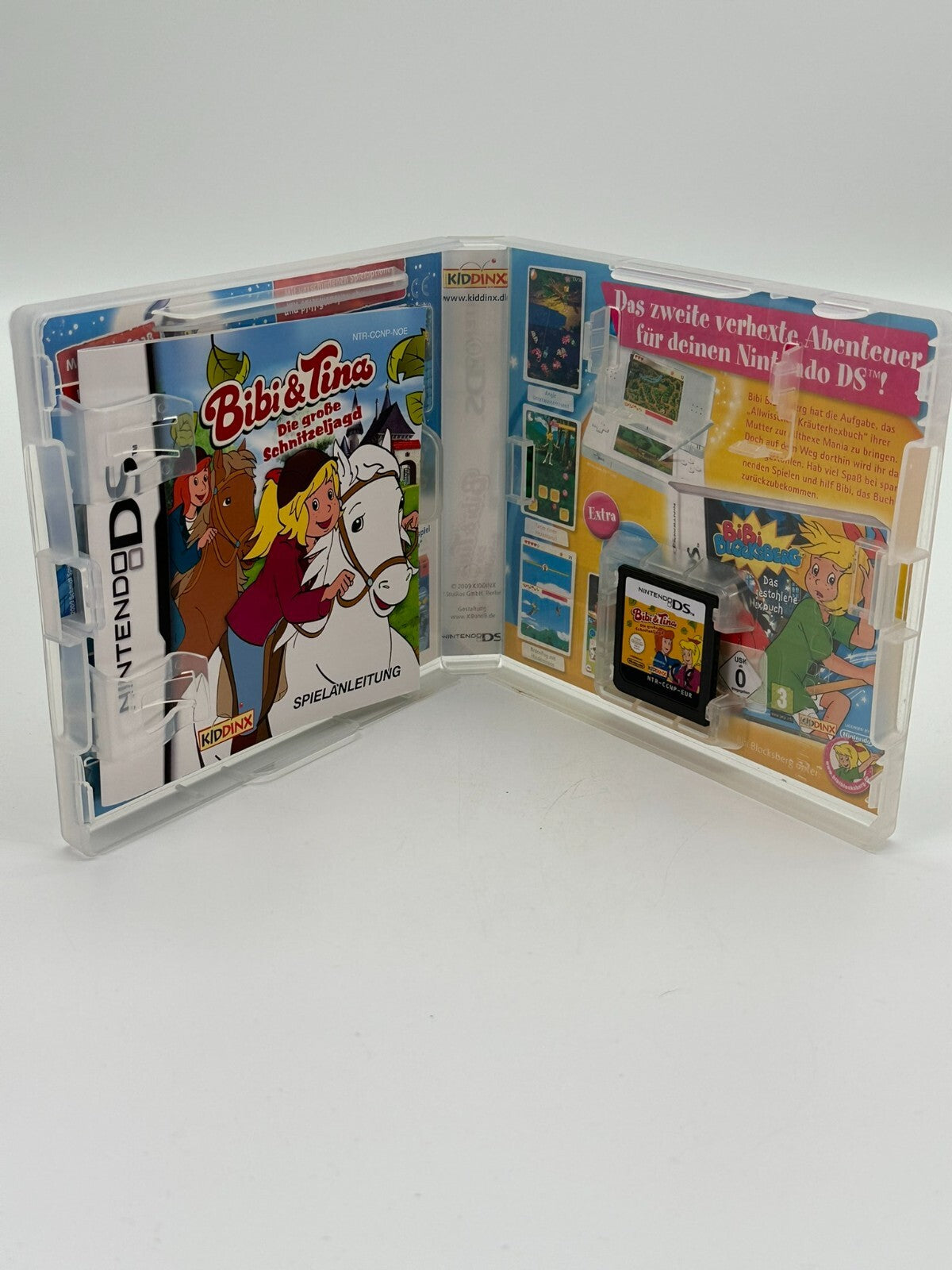 Bibi & Tina La Grande Chasse au Trésor Nintendo DS Très bon état CIB OVP