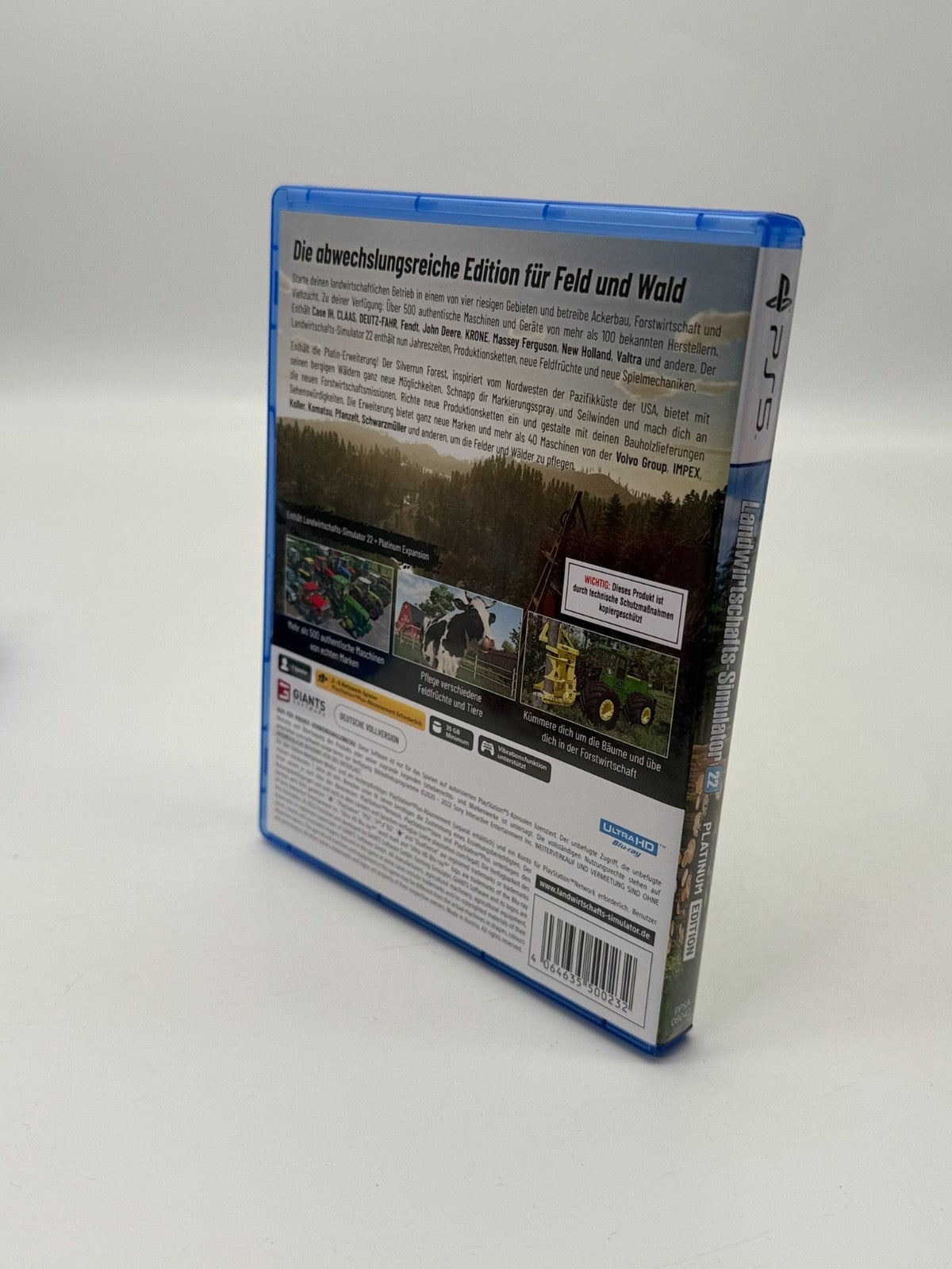 Landwirtschafts Simulator 22 Platinum Edition Sony Playstation 5 Sehr gut CIB