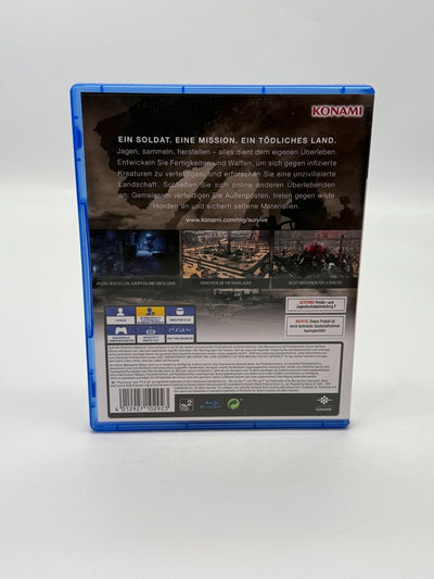 Metal Gear Survive Sony Playstation 4 Très bon état CIB OVP
