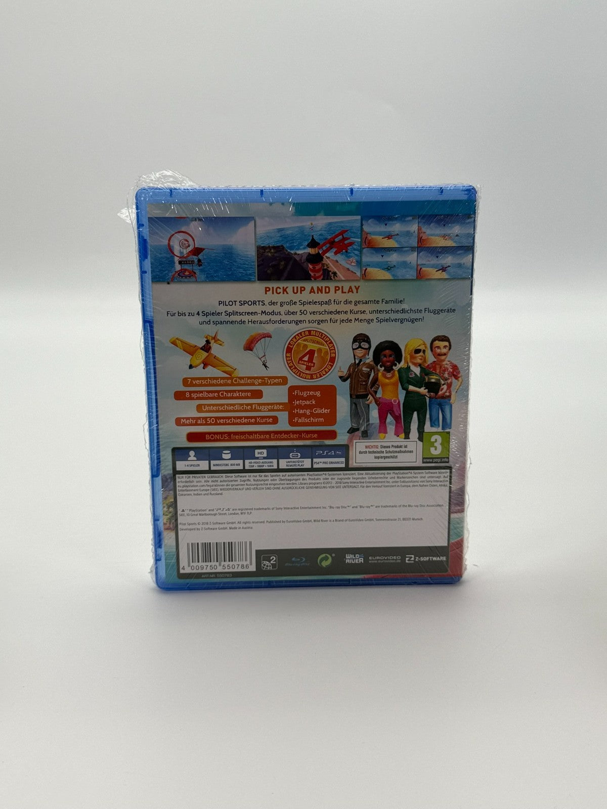 Pilot Sport Sony Playstation 4 Re-Sealed CIB OVP