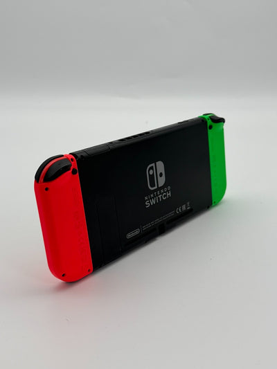 Nintendo Switch V1 Konsole Grün Rot guter Zustand mit Originalverpackung