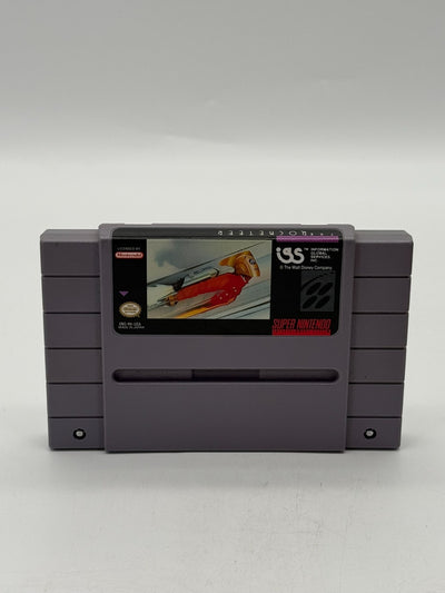 The Rocketeer Super Nintendo SNES NTSC-U/C bon état Cartouche + Boîte