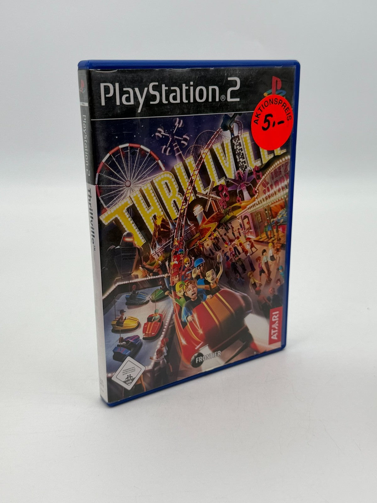 Thrillville Sony Playstation 2 guter Zustand CIB OVP