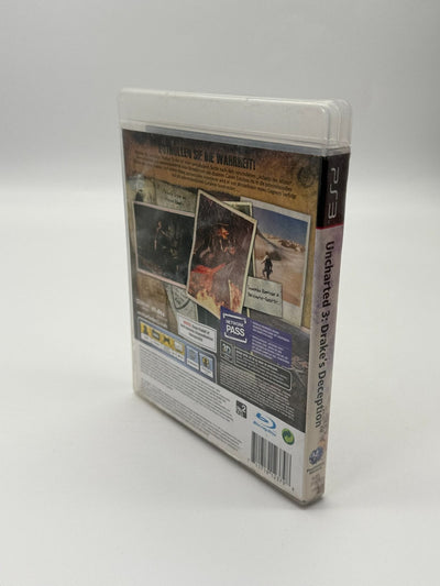 Uncharted 3 Drake's Deception Sony PlayStation 3 Good Condition CIB OVP