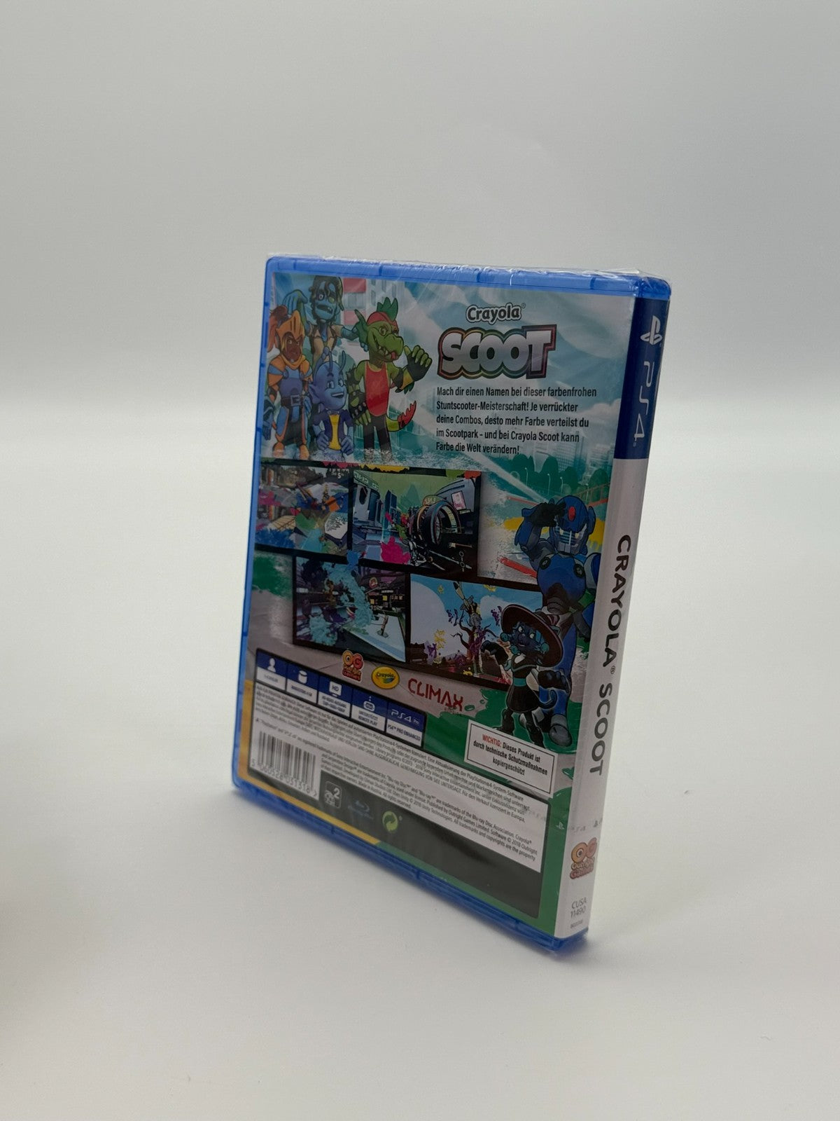 Crayola Scoot Sony Playstation 4 Factory Sealed CIB OVP