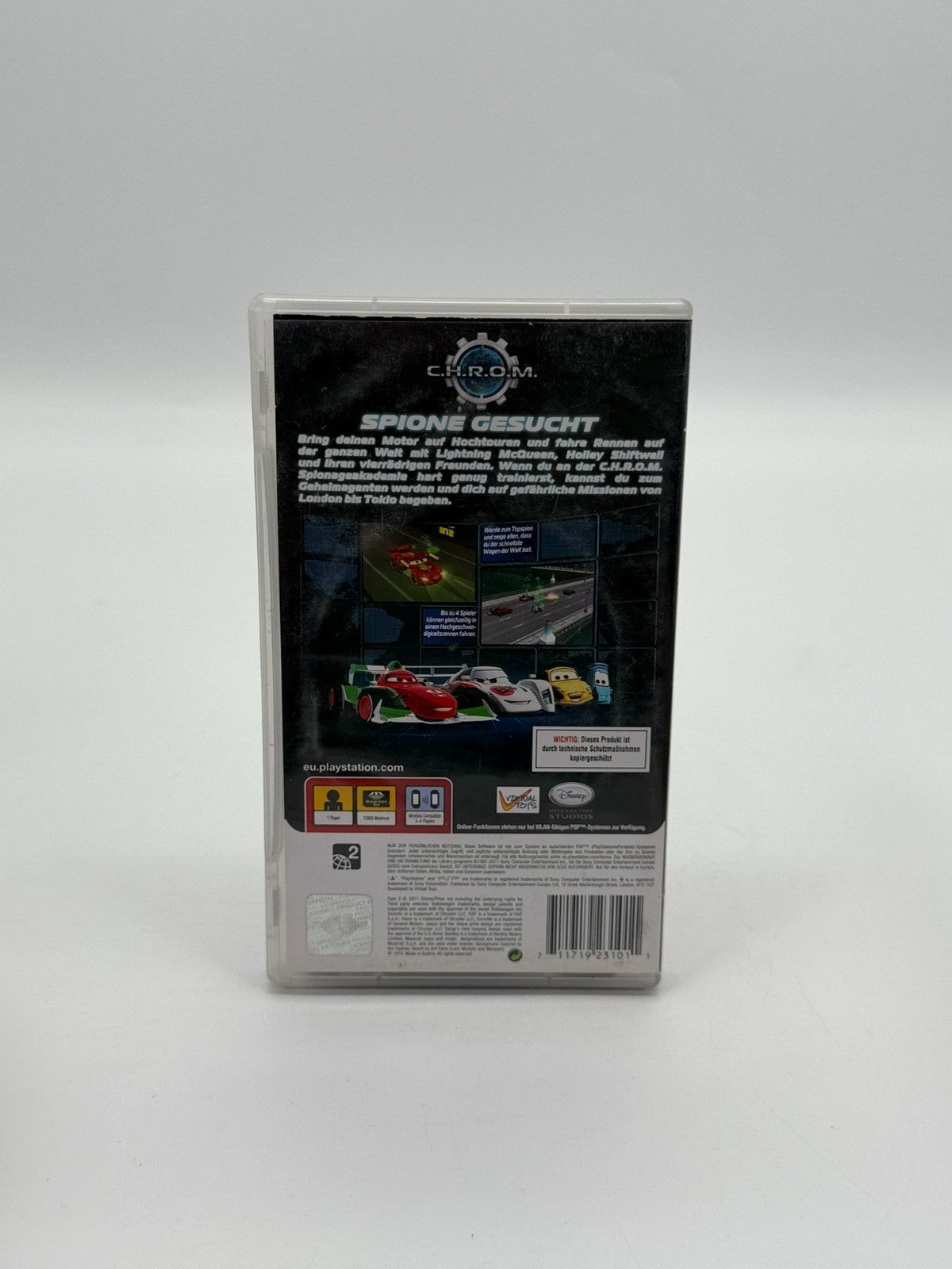 Cars 2 Sony PSP guter Zustand CIB OVP