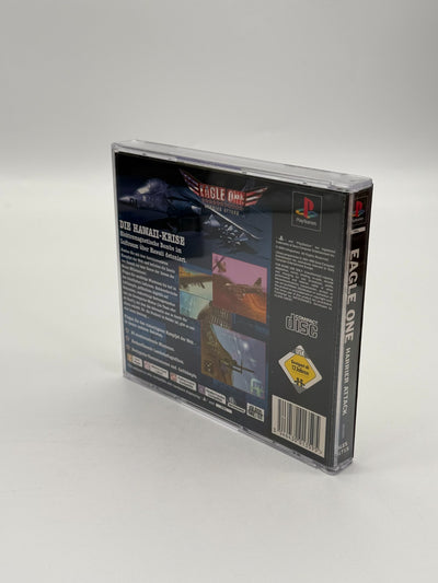 Eagle One Harrier Attack Sony Playstation 1 bon état CIB OVP