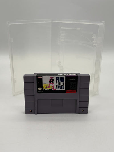 Pink Goes To Hollywood Super Nintendo SNES NTSC-U/C bon état Cartouche + Boîte