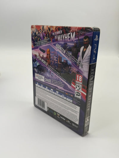 Agents Mayhem Steelbook Edition Sony Playstation 4 Factory Seaeld CIB OVP