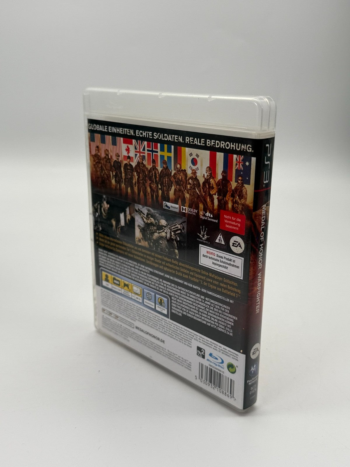 Medal Of Honor Warfighter Sony Playstation 3 Very Good Condition CIB OVP