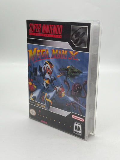 Mega Man X Super Nintendo SNES NTSC-U/C Sehr guter Zustand Modul + Anleitung