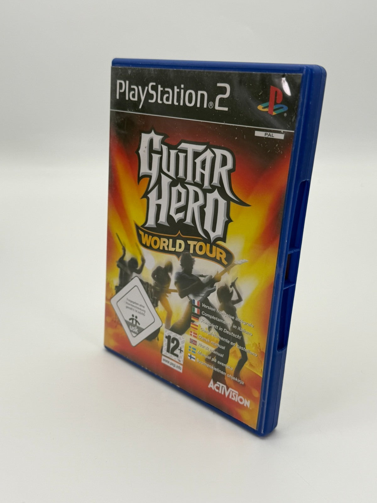 Guitar Hero World Tour Sony Playstation 2 bon état CIB OVP
