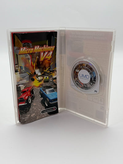 Micro Machines v4 Sony PSP Sehr guter Zustand CIB OVP