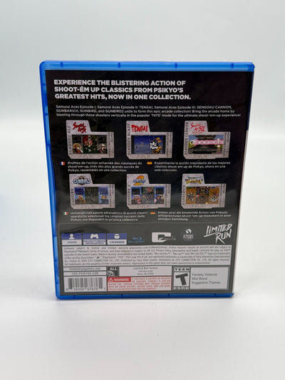 Psikyo Shooting Library Vol.2 Sony Playstation 4 Neuwertiger Zustand CIB OVP