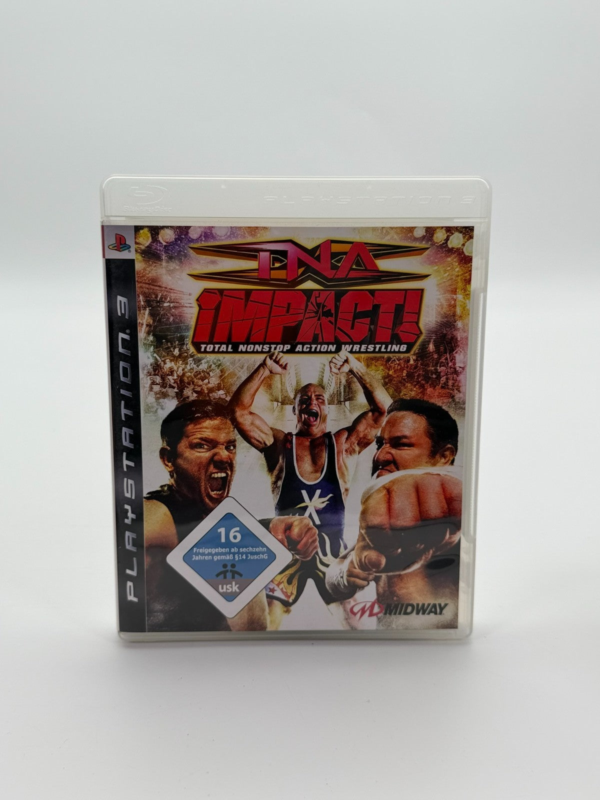 TNA Impact! Total Nonstop Action Wrestling Sony Playstation 3 Sehr guter CIB OVP
