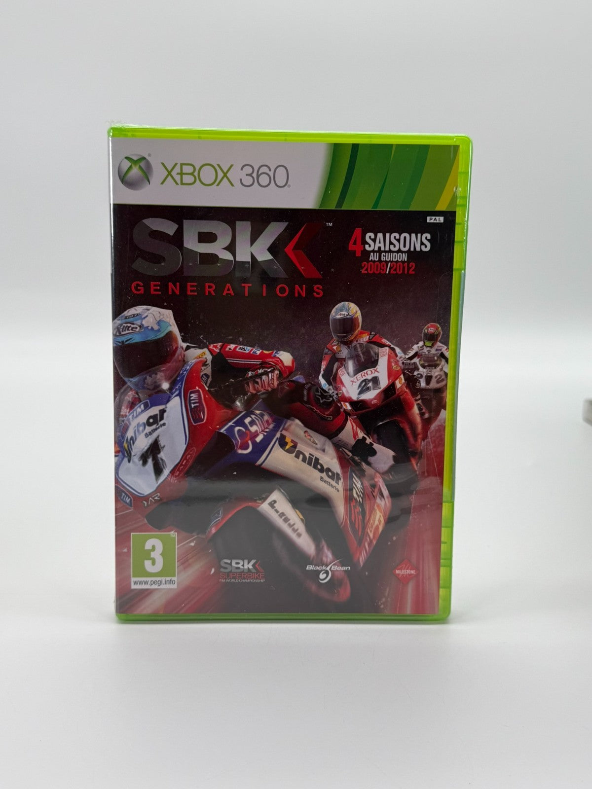 SBK Generations Microsoft Xbox 360 New Factory Sealed CIB OVP